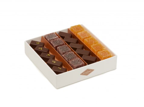 coffret mixte chocolat pate de fruit